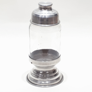 baleiro vidro peq.500ml c/base de alum.