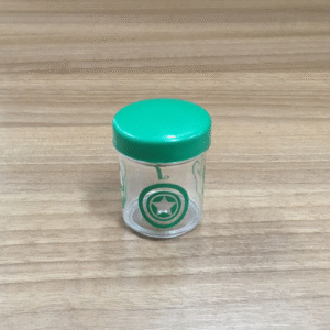 pote cristal 50ml vingadores tp verde