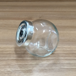 pote bola peq.tp plastica prata r.0920a