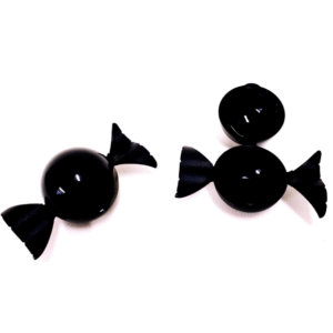 caixa bombom preto plastico c/12un Código:7899