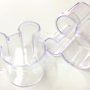 caixa acri.orelha cristal Código:8165