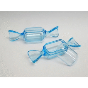 bala acrilica azul cristal lembrancinha Código:8320