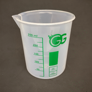 copo becker plastico 400ml azul Código:1236