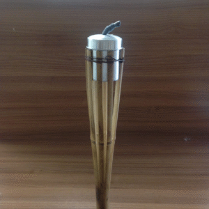 tocheiro bambu 1.20 lamparina aluminio Código:2078