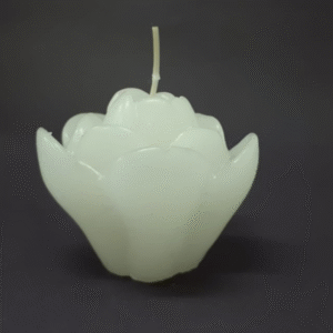 vela tulipa branca Código:2197