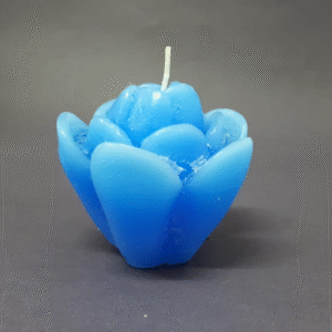 vela tulipa azul Código:2797